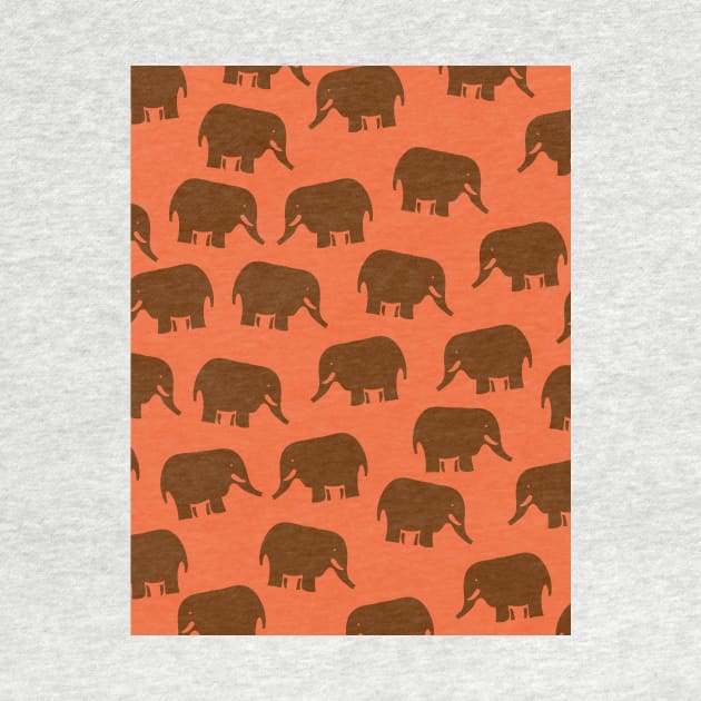 Indian Elephant Pattern by nickemporium1